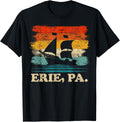 Erie Pennsylvania Sailing Vintage Sailboat Boating Sailor