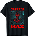 Captain Max Personalized Name Seaman Boating Trip
