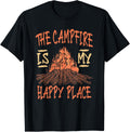 Camping Camper Campfire Is My Happy Place