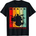 Music is My Happy Place Musician Lover Artists Drummer