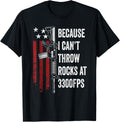 Because I Cant Throw Rocks At 3300Fps Funny Ar15 Gun Owner
