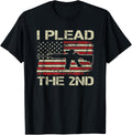 I Plead 2Nd Amendment Vintage Usa Ar15 Pro Gun Flag