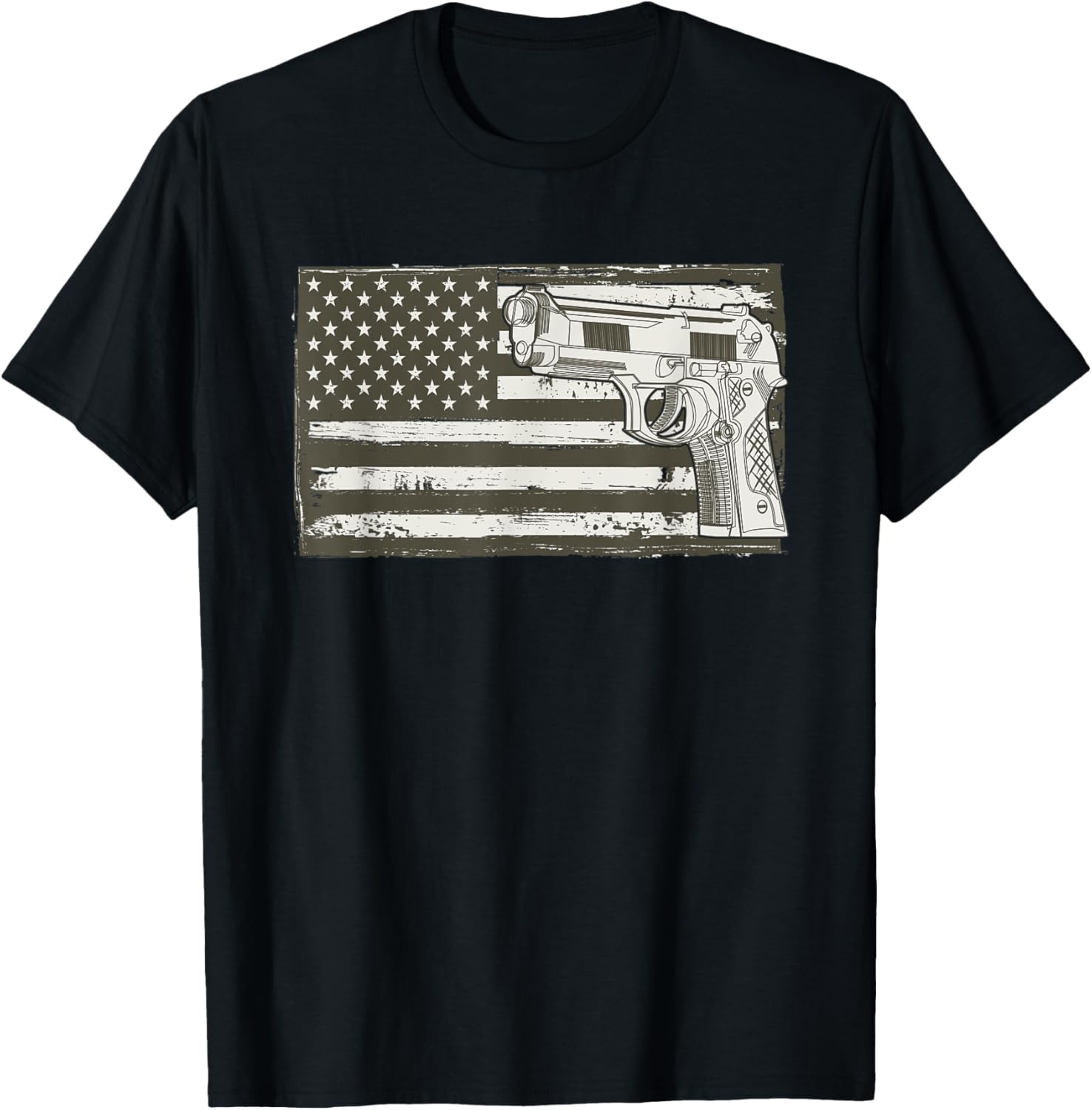 Patriotic American 4Th Of July Gun Flag Usa Gun Flag