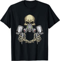 Auto Body Painter Skull Spray Gun Automotive Car Painter
