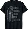 Coffee Donuts Guns Freedom Ar15 Usa Flag Funny Gun