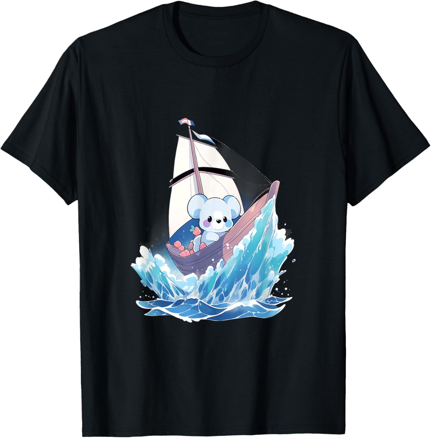 Ice Sailing Koala Bear Ice Sailor Ice Boating