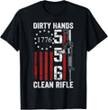 Dirty Hands Clean Rifle 5 56 M4 Ar15 Funny Gun Cleaning