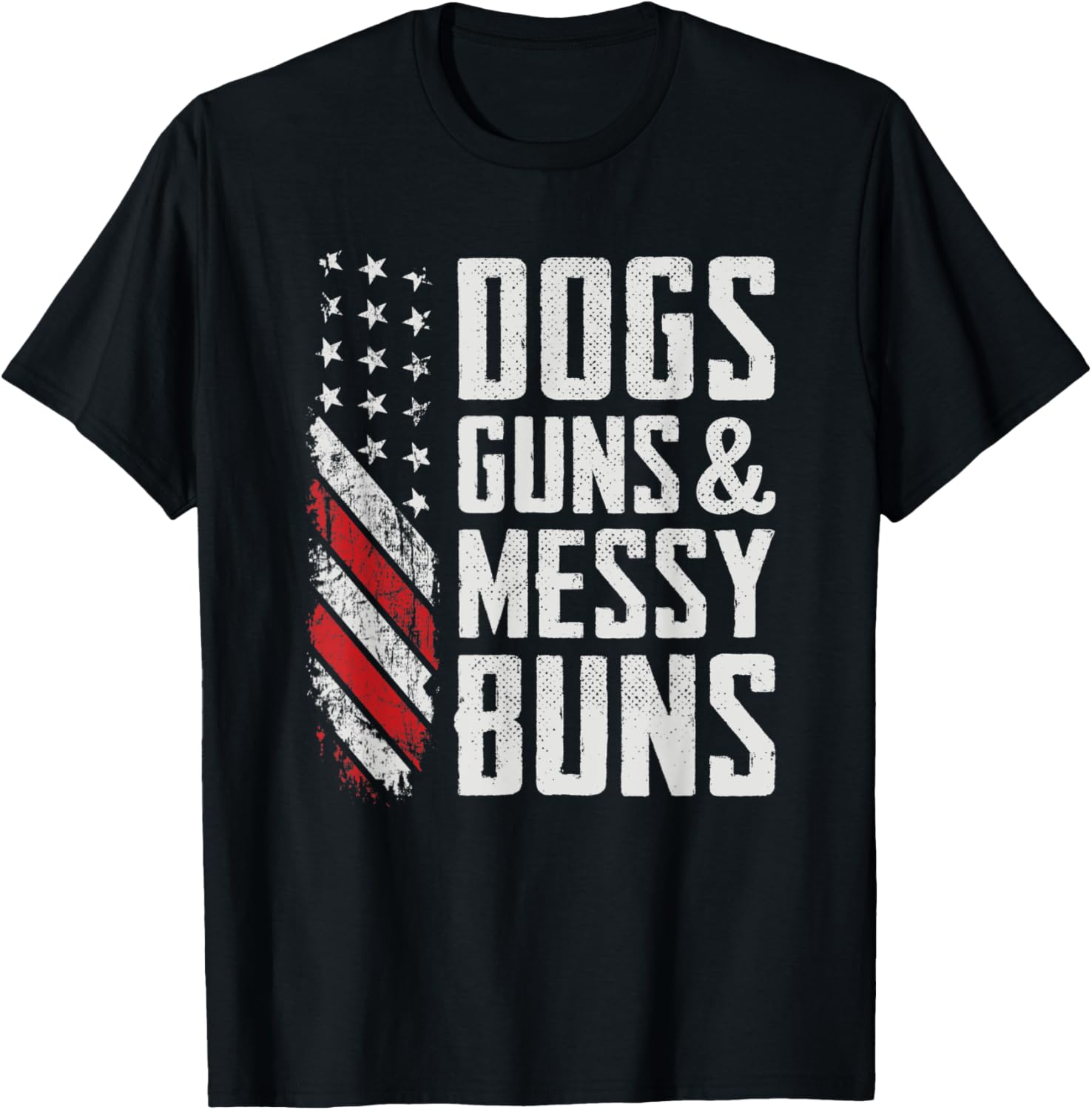 Dogs Guns Messy Buns Womens Usa Dog Lover Gun Owner