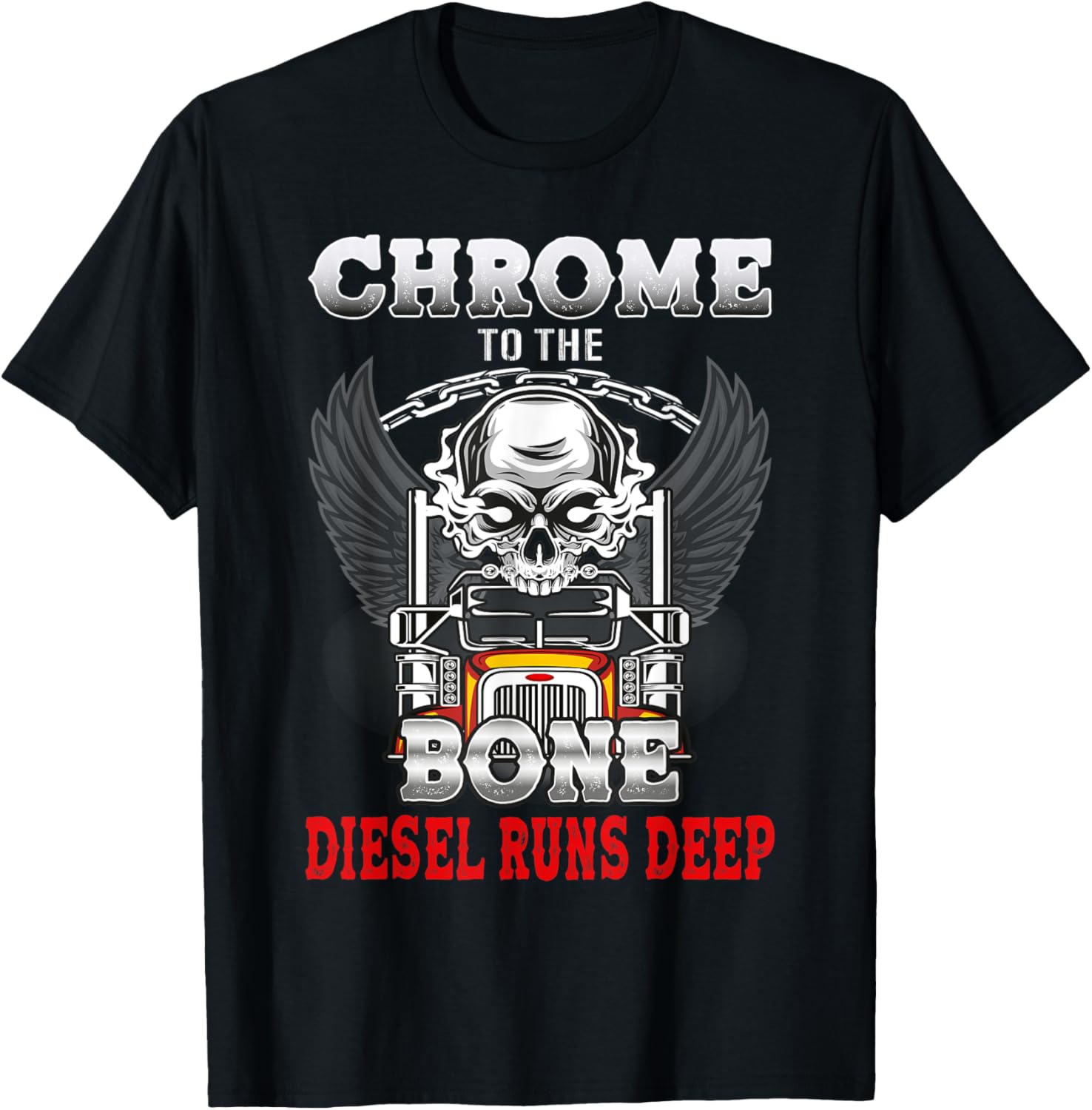 Chrome To Bone Diesel Runs Deep Truck
