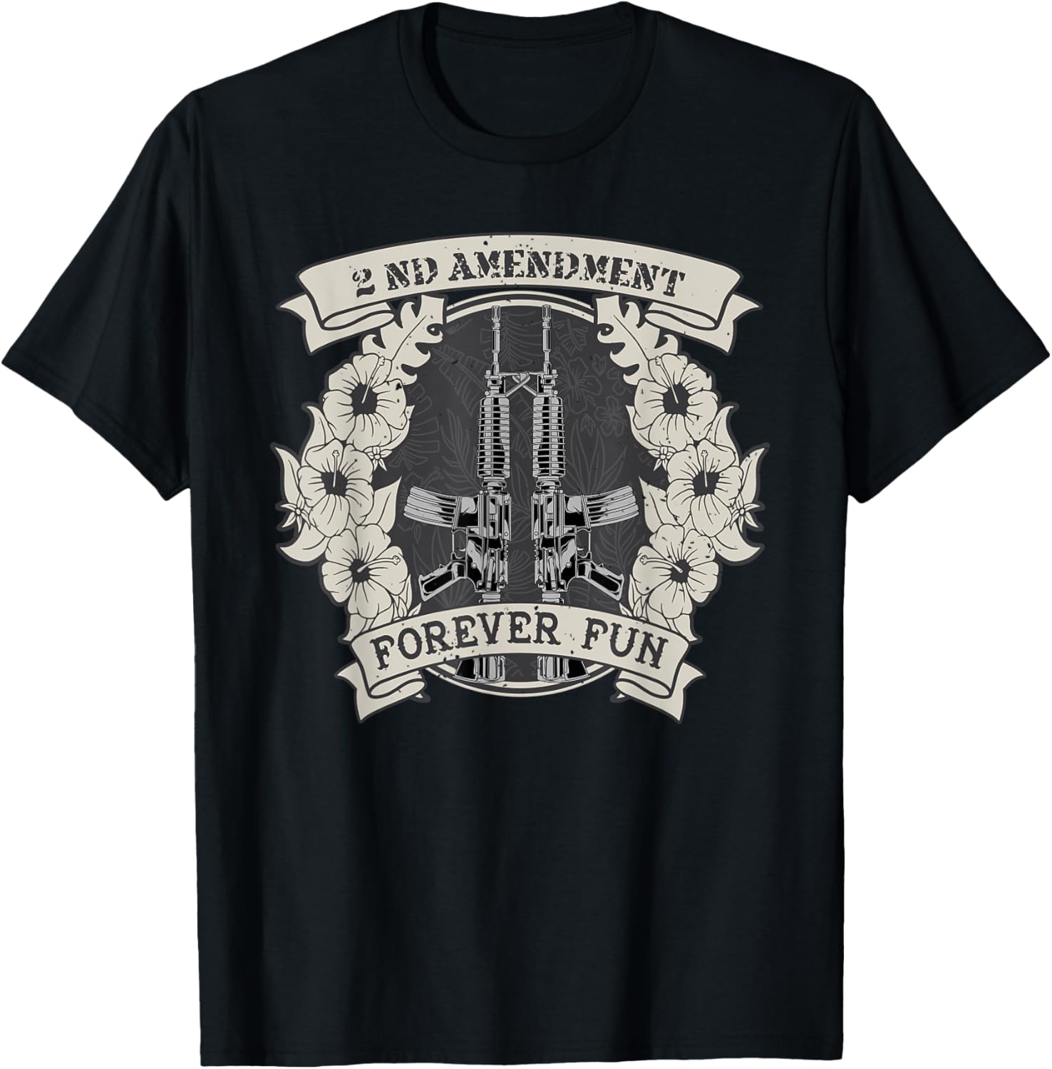 Fun Forever Second Ar15 2Nd Amendment Us Flag Pro Gun