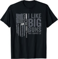 I Like Big Guns I Cannot Lie Ar15 Usa Flag Funny Gun