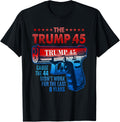 Pro Gun Rights Usa Trump 45 Greater Than 44 2Nd Amendment