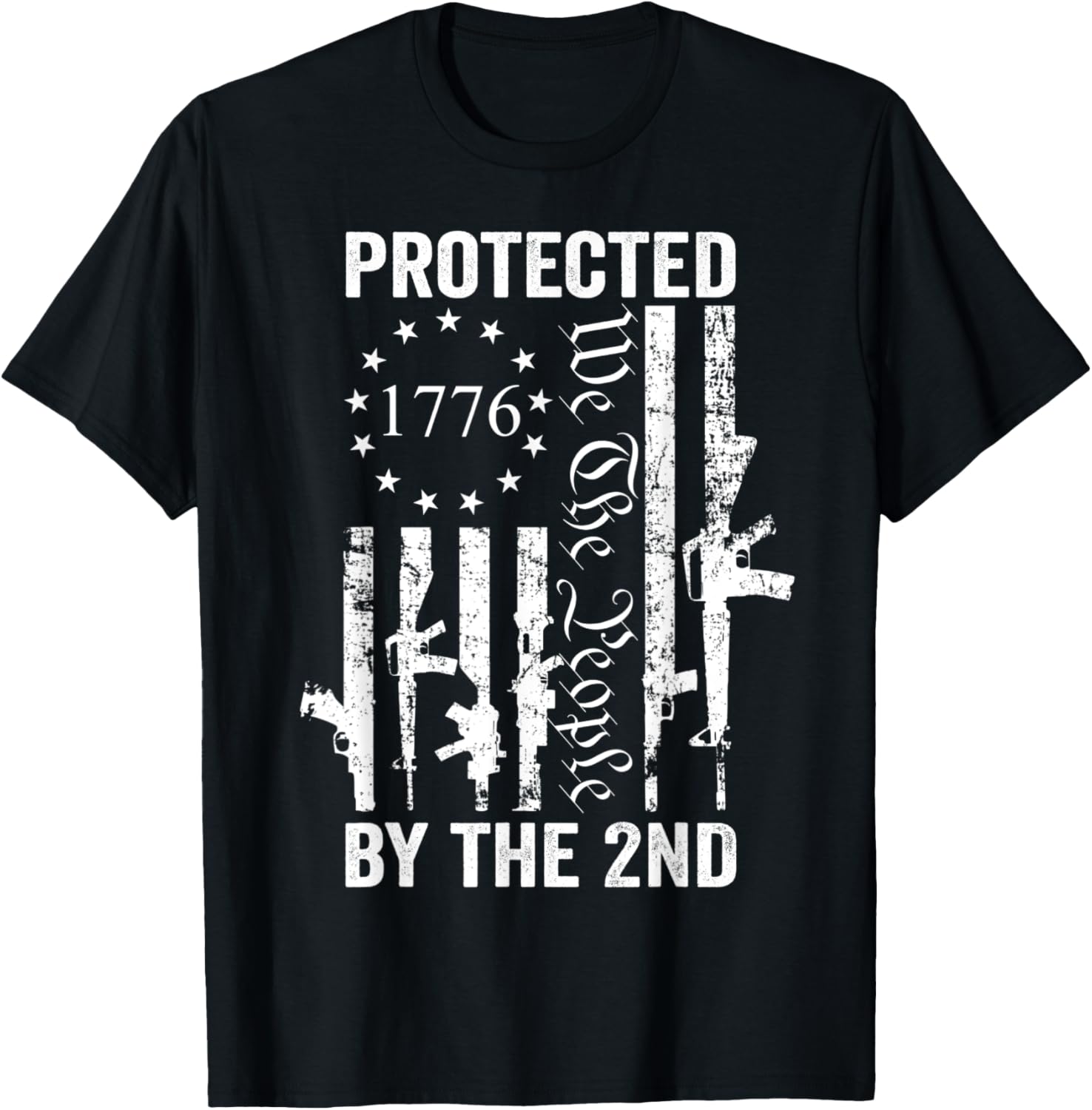 Protected By 2Nd Amendment We People Pro Gun Ar15