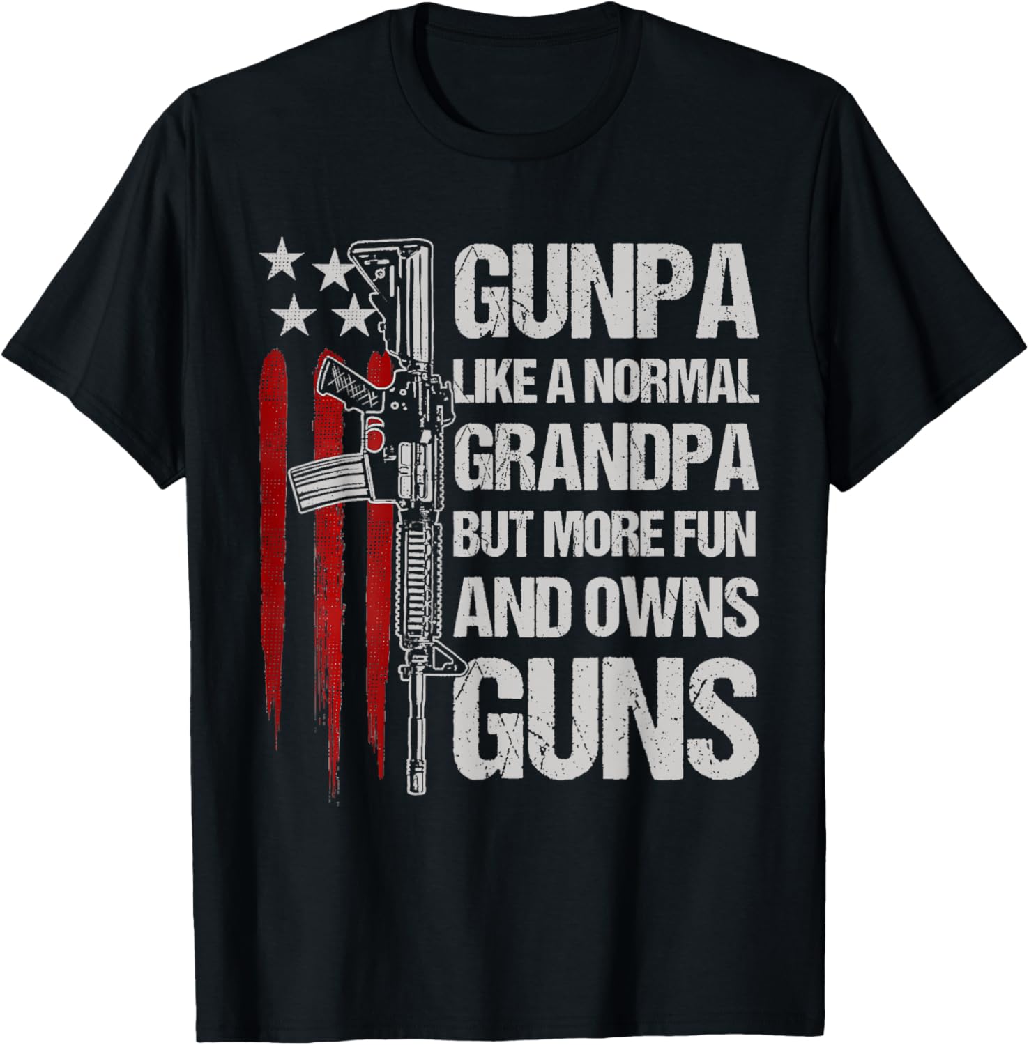 Gunpa Like A Normal Grandpa But More Fun Owns Gun