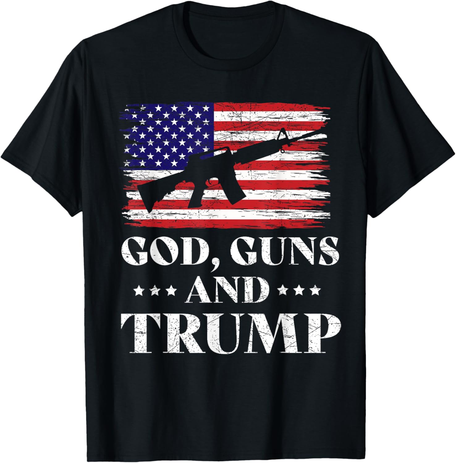 God Guns Trump Shirt Donald Trump President 2020