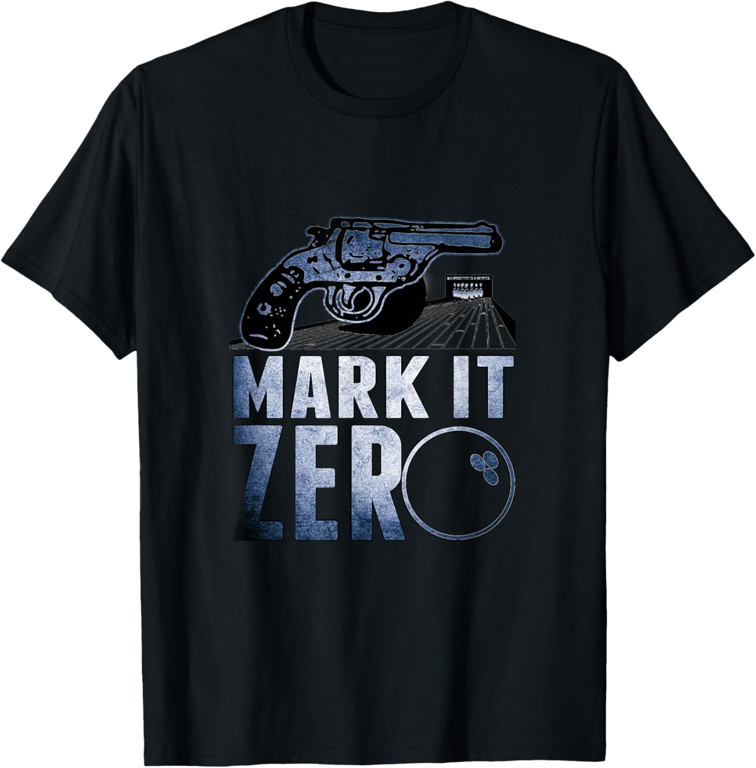 Funny Gun Tees Mark It Zero Pistol Firearm T Shirt