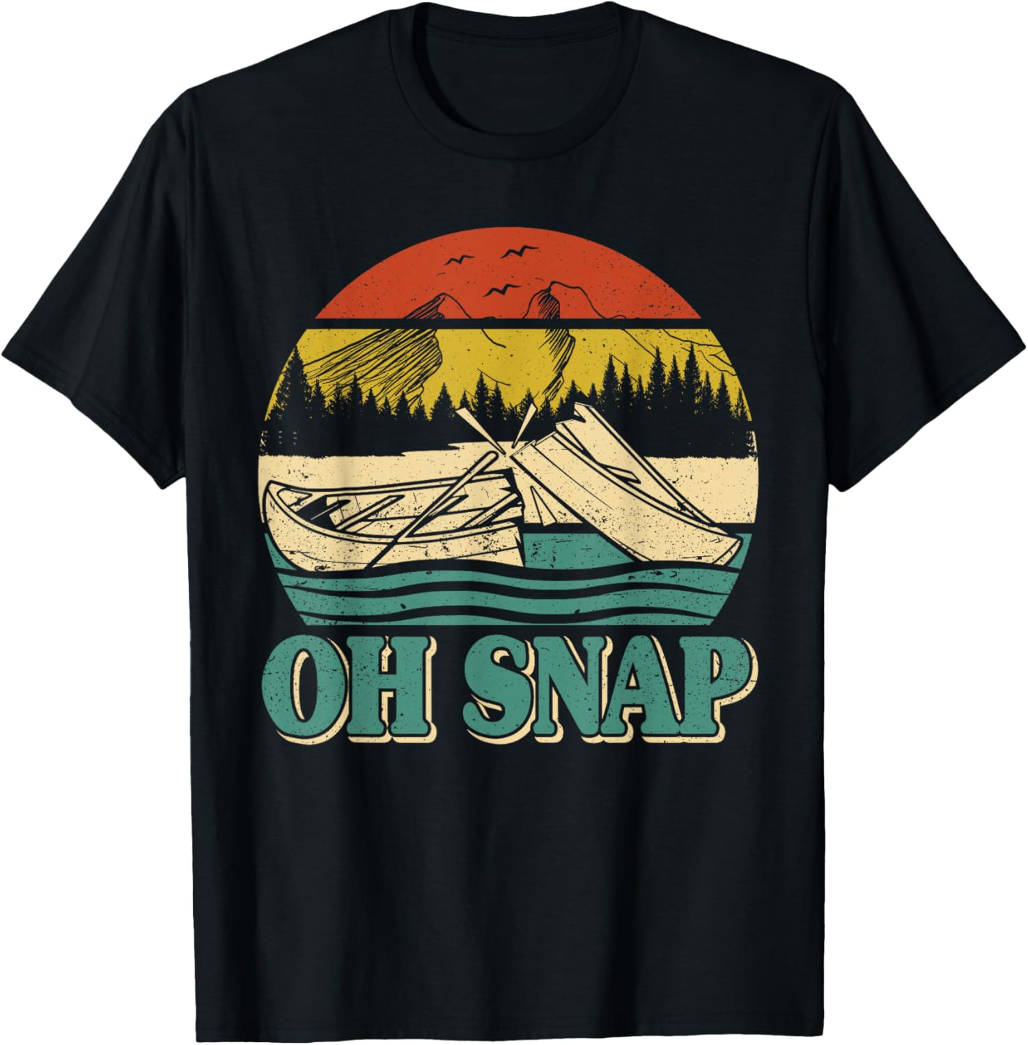 Oh Snap Canoeing Retro Capsize Canoe Boat