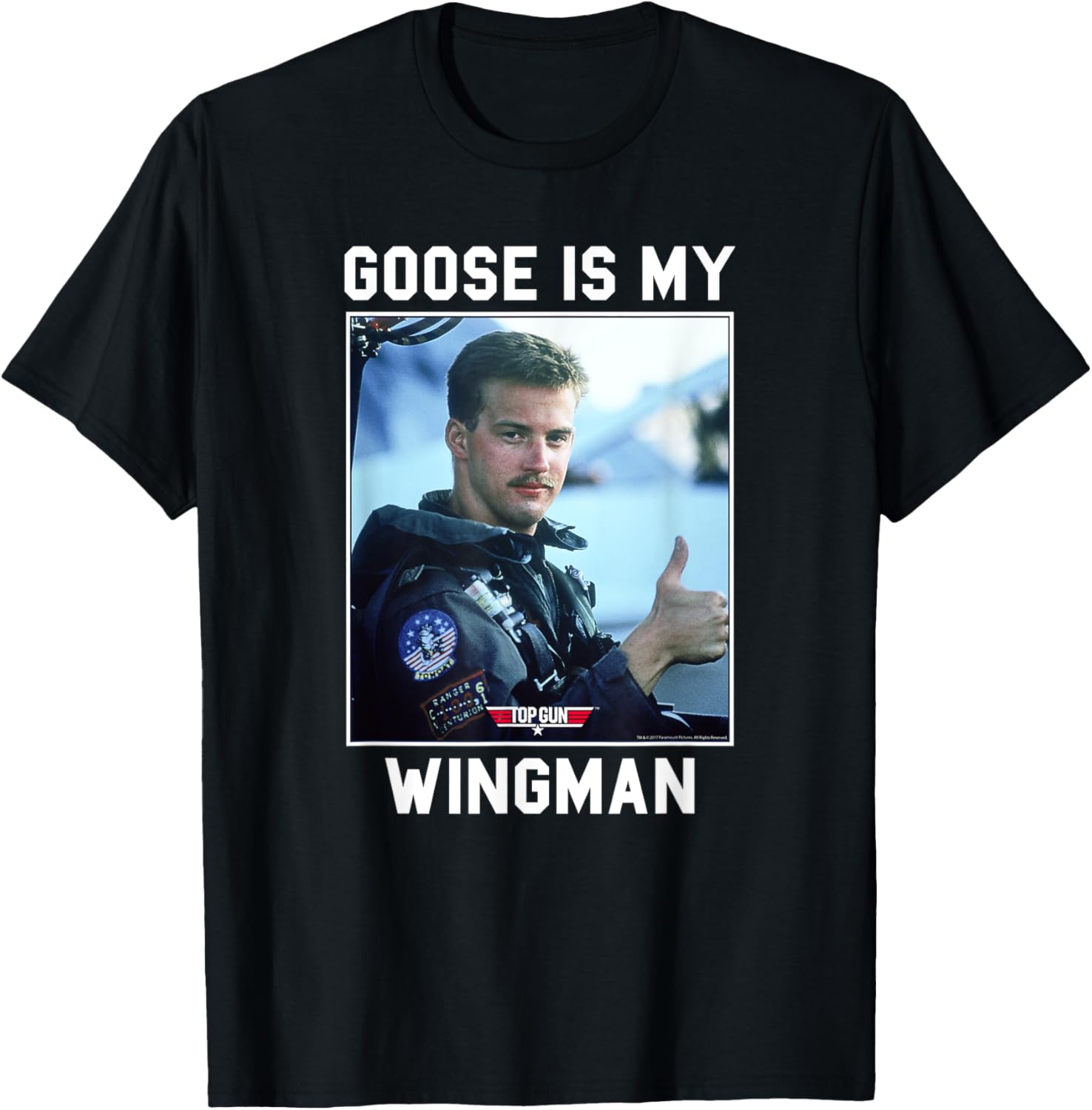 Top Gun Goose Is My Wingman Frame Photo Action Movie