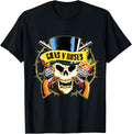 Guns N Roses Official Top Hat Skull