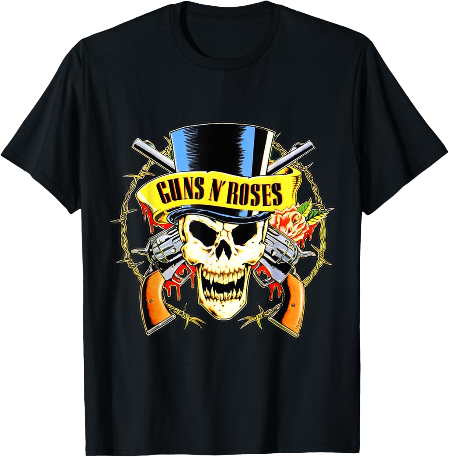 Guns N Roses Official Top Hat Skull
