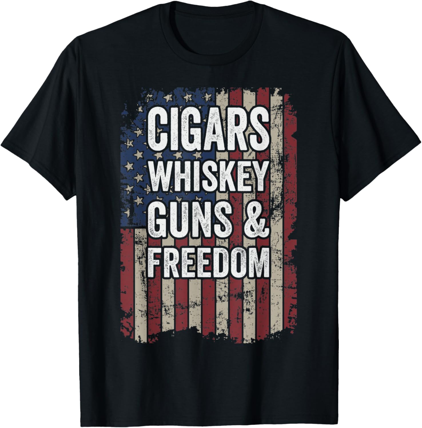 Cigars Whiskey Guns Freedom Vintage Pro Gun Usa Drinking