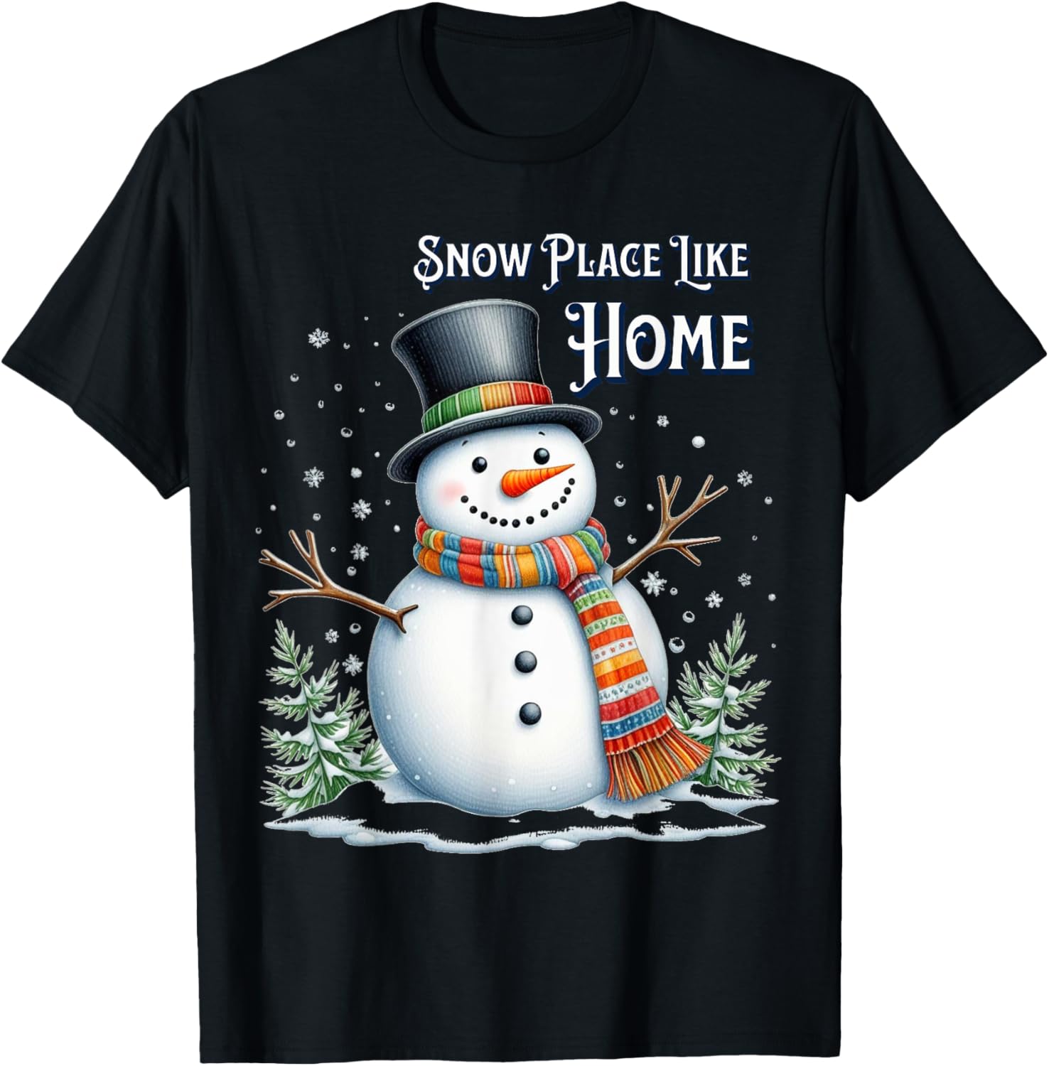Snow Place Like Home Snowman
