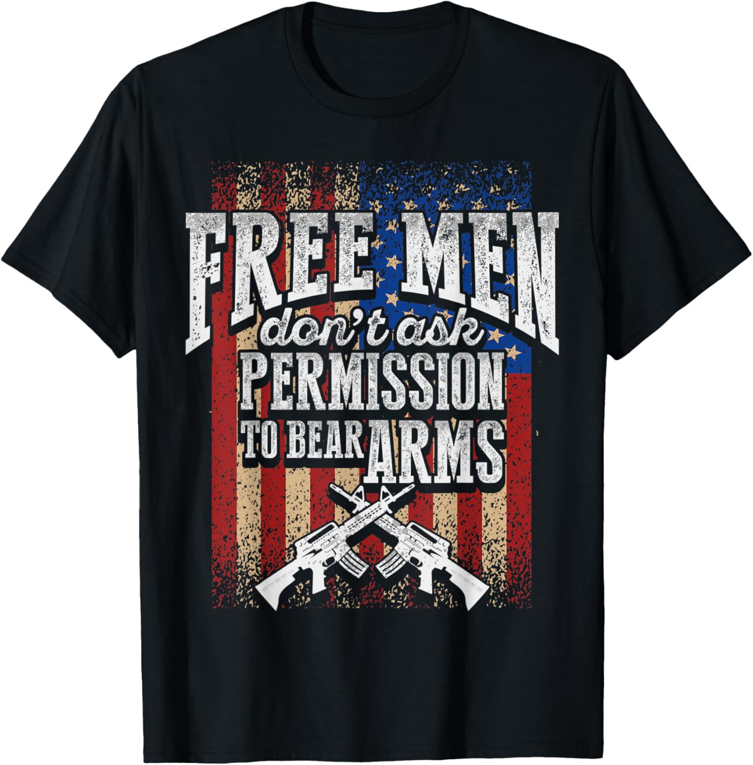 Pro 2Nd Amendment Gun Rights Anti Gun Control American Flag