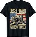 Diesel Power American Trucker Semi Truck Big Rig