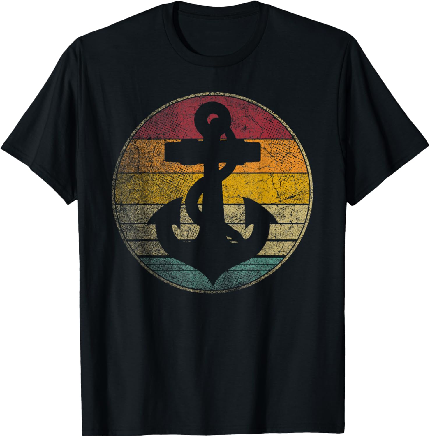 Anchor Retro Vintage Sailing Sail Nautical Captain Boat