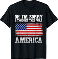 Oh Im Sorry I Thought This Was America Tee Pro Gun