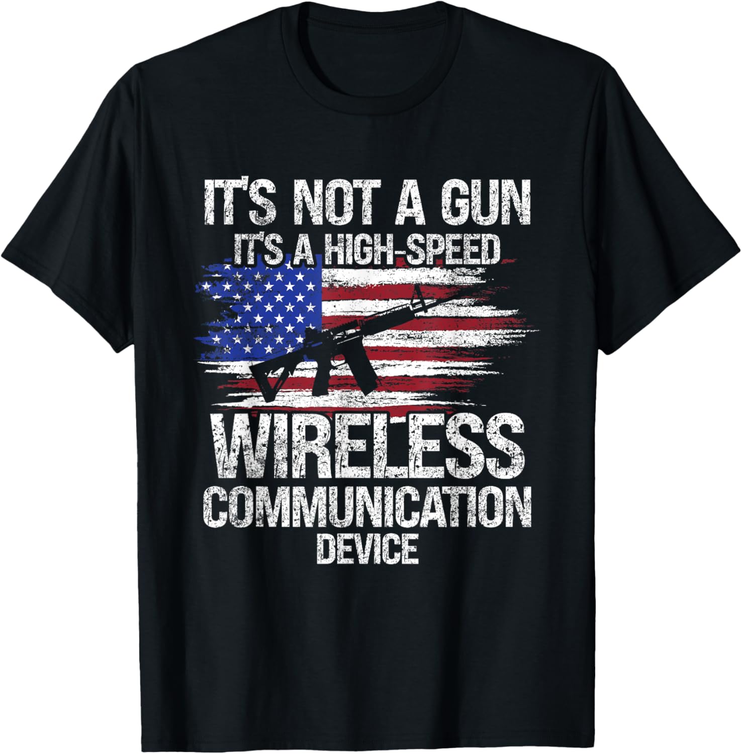 Not A Gun Funny 2Nd Amendment Us Flag Patriotic Gun Lover