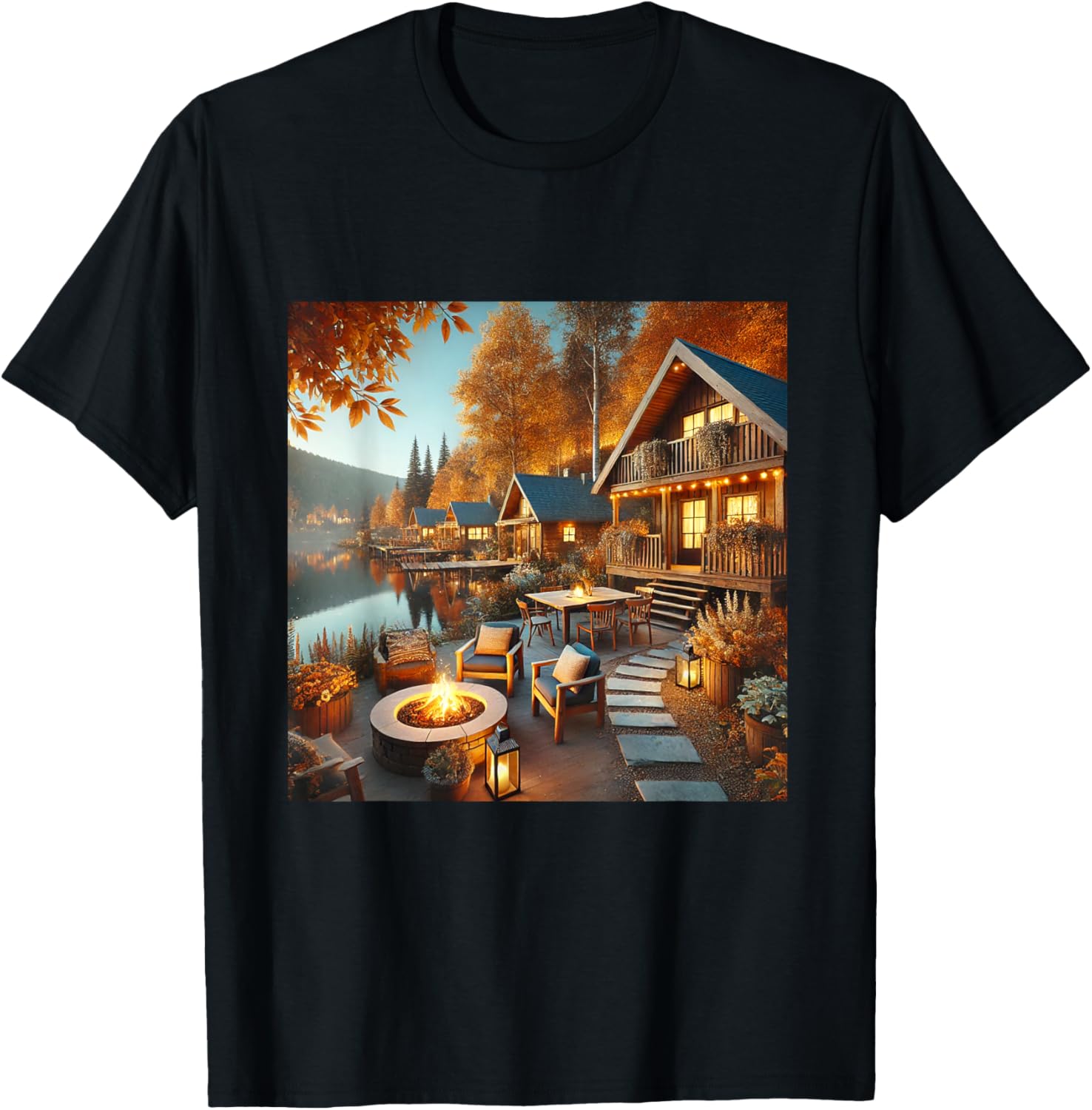 A calm and warm place near the lake