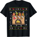 CUTE Ugly Christmas Sweater Fireplace + Stockings Shirt