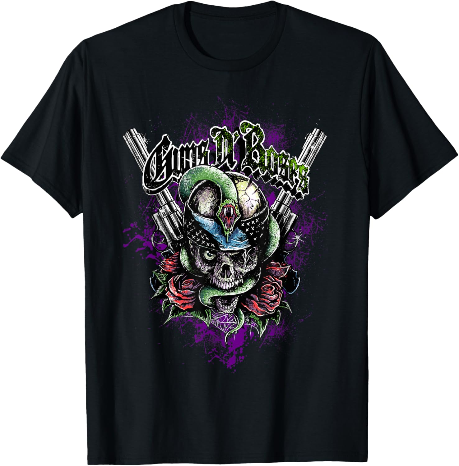 Guns N Roses Skull Snake