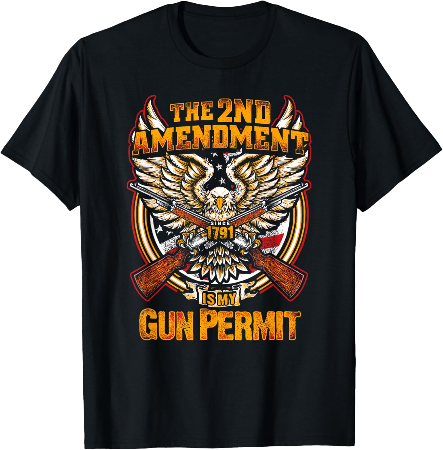 2Nd Amendment Is My Gun Permit T Shirt