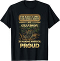 My Grandson Is A Soldier Proud Military Grandparent