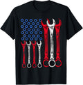 Mechanic Tools Usa Flag Cycling Bike Sports Lovers