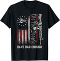 We People Have Had Enough Vintage Us America Flag Guns