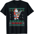 Machine Santa Claus Gun Lover Ugly Christmas Sweater