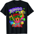 BINGO MY HAPPY PLACE BINGO LOVER'S FUNNY GIFT T SHIRT