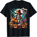 Smokin Skeleton Guns And Ghouls Halloween Adults Costume