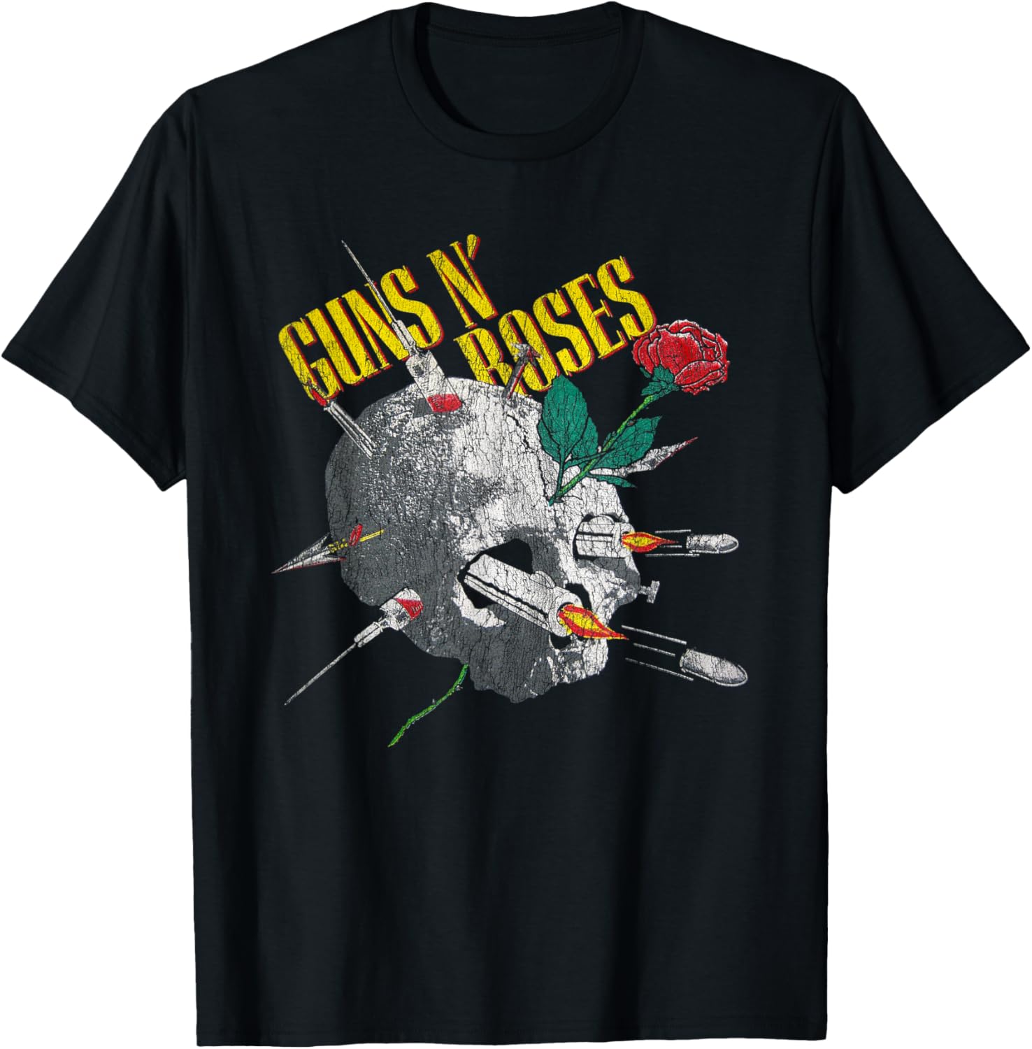 Guns N Roses Official Needle Skull Vintage