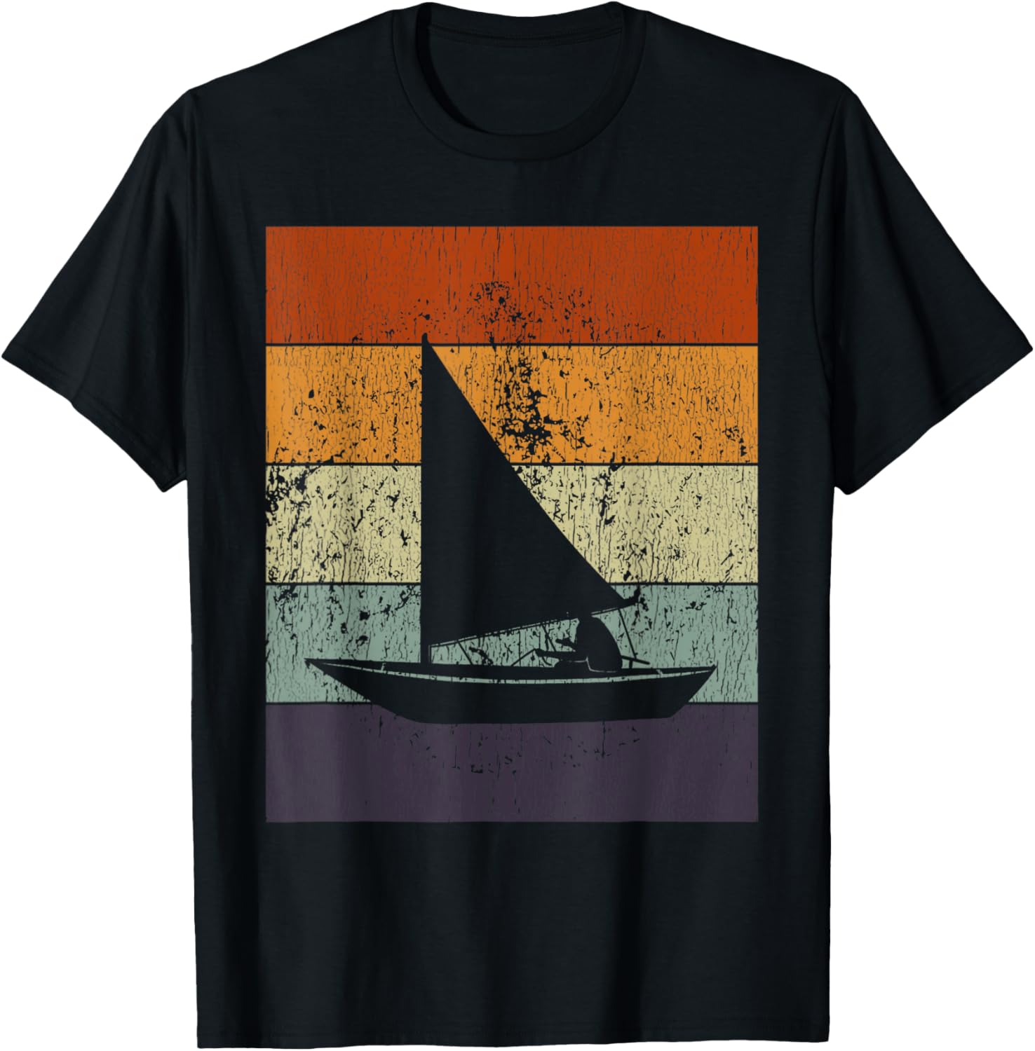 Sailing Vintage Retro Sail Boat
