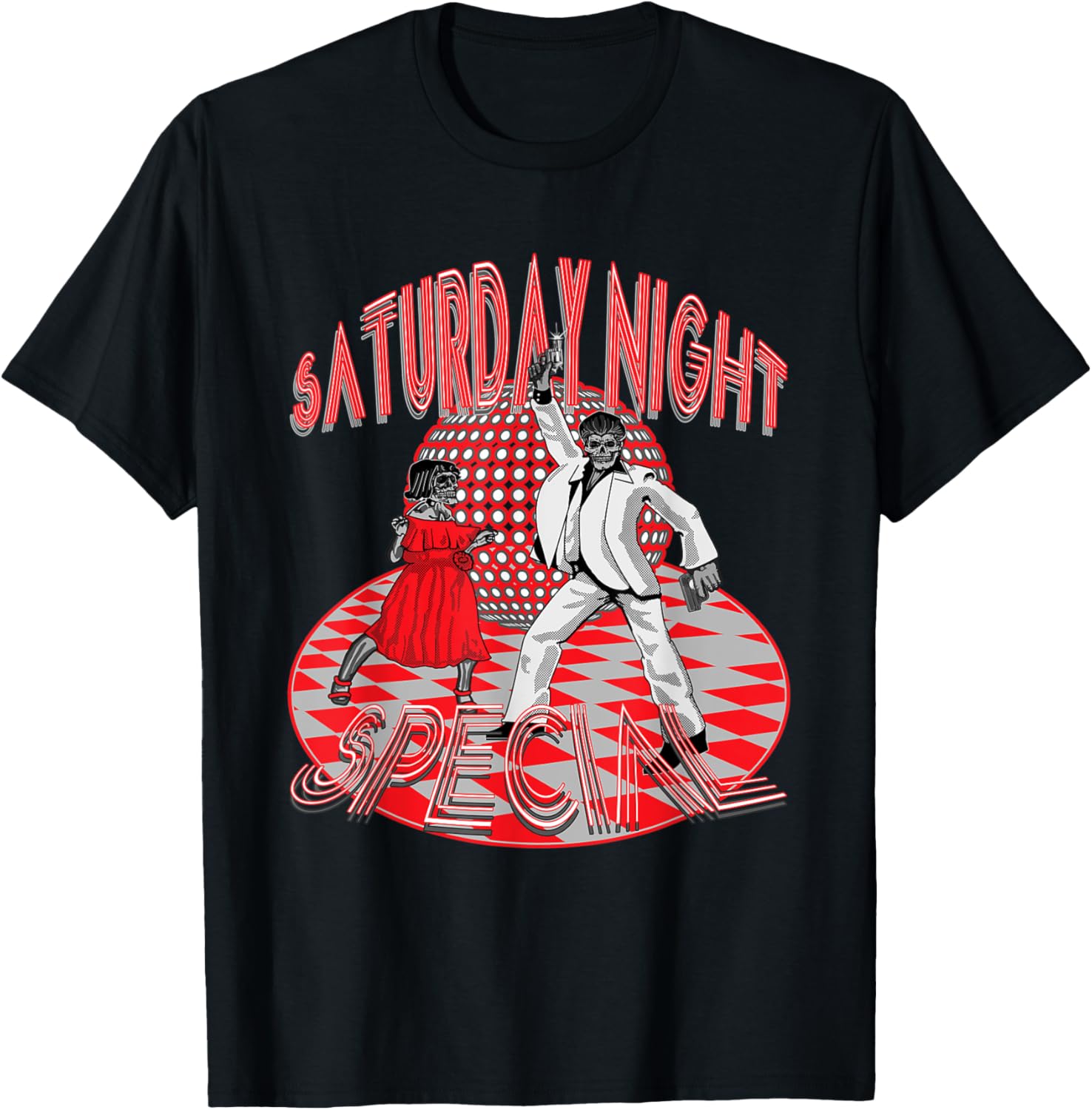Saturday Night Special Retro Funny Gun Humor T Shirt