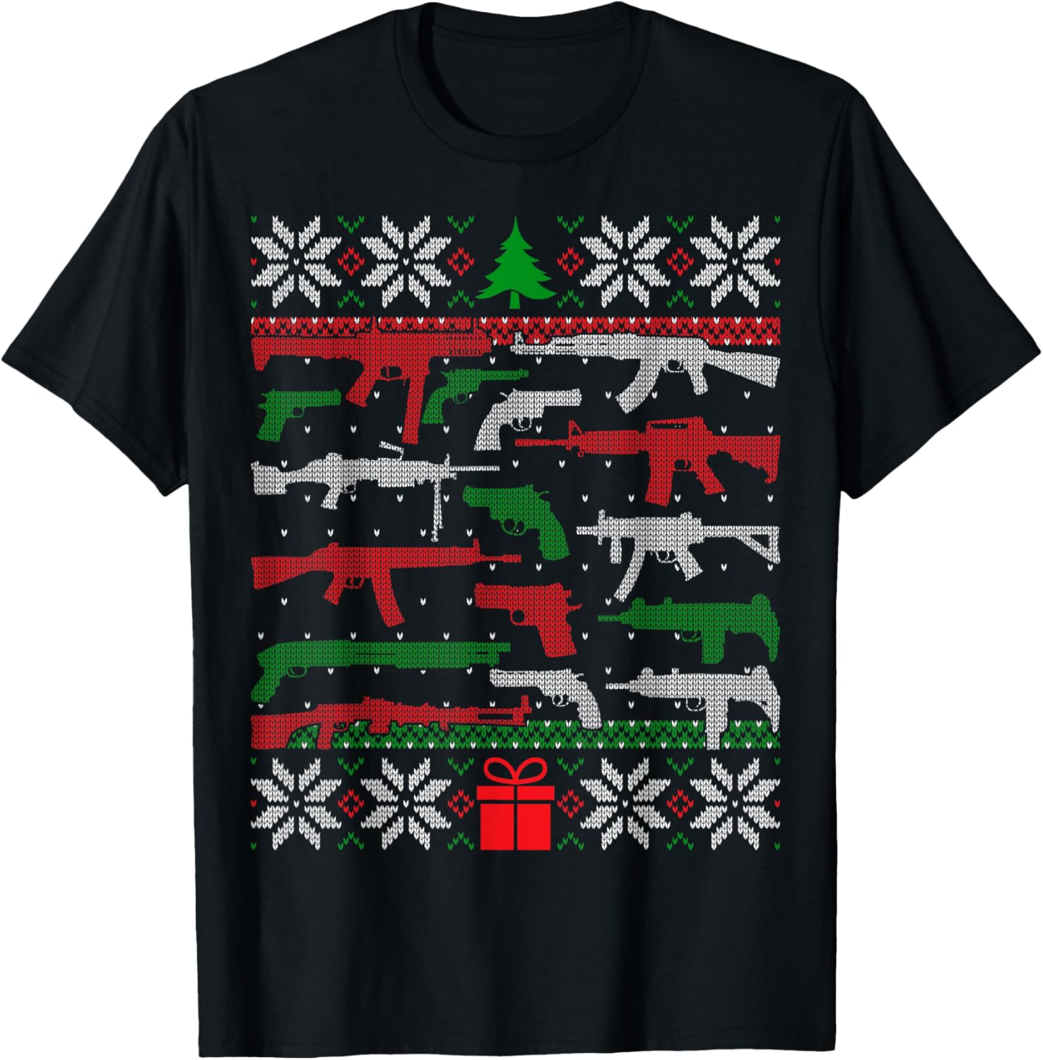 Gun Lover Second Amendment Ugly Christmas Pro Gun Enthusiast