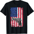 Gun Owner Usa American Pistol Gun Flag 2Nd Amendment