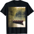 Quiet River Rowboat Journey
