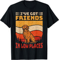Vintage I've Got Friends In Low Places, Golden Dog Lover