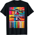 Pop Art Assault Rifles Technicolor Tactical Gun Pop Art