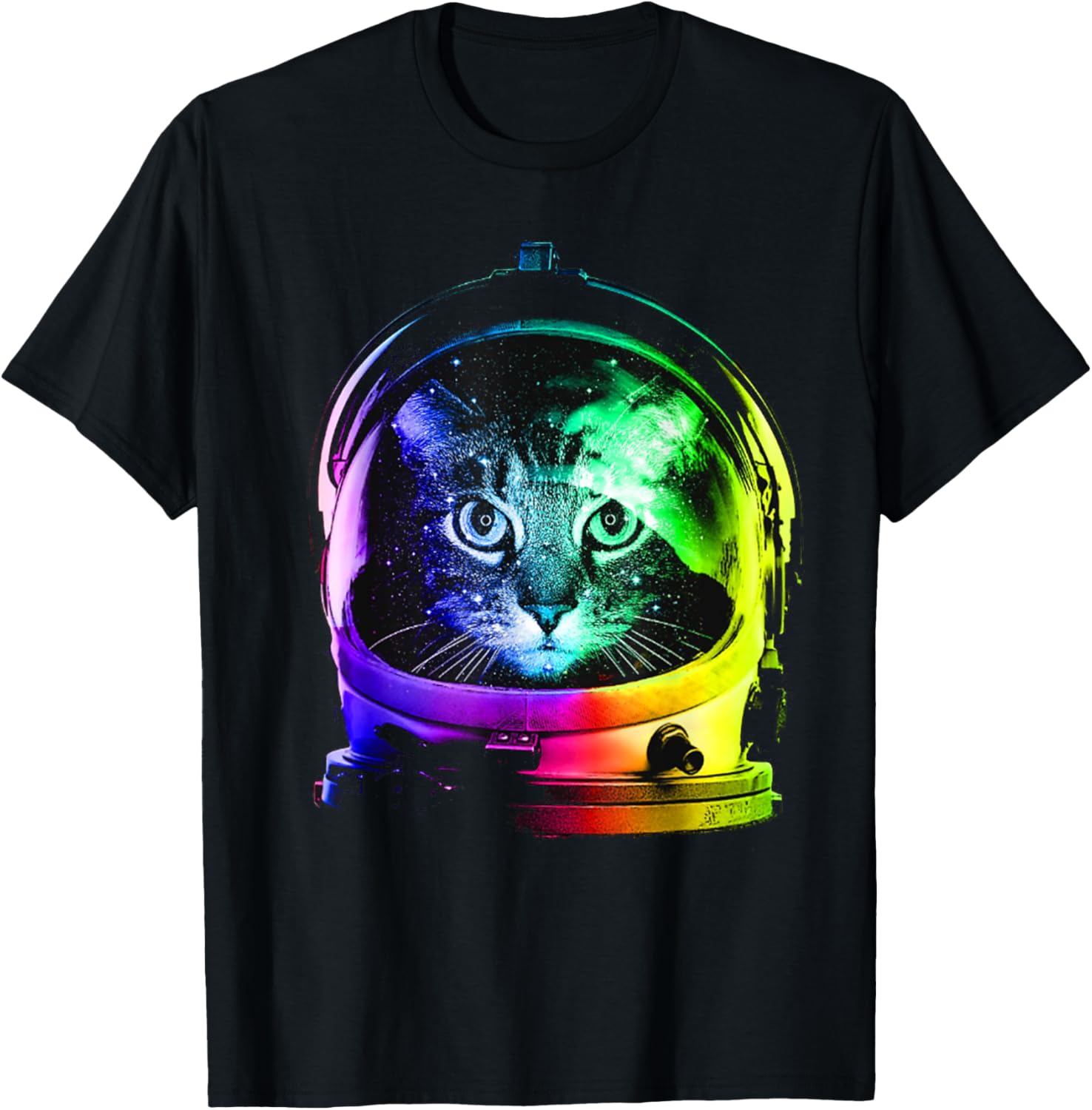 Astronaut cat Tee space cat Tee for men, women, kids